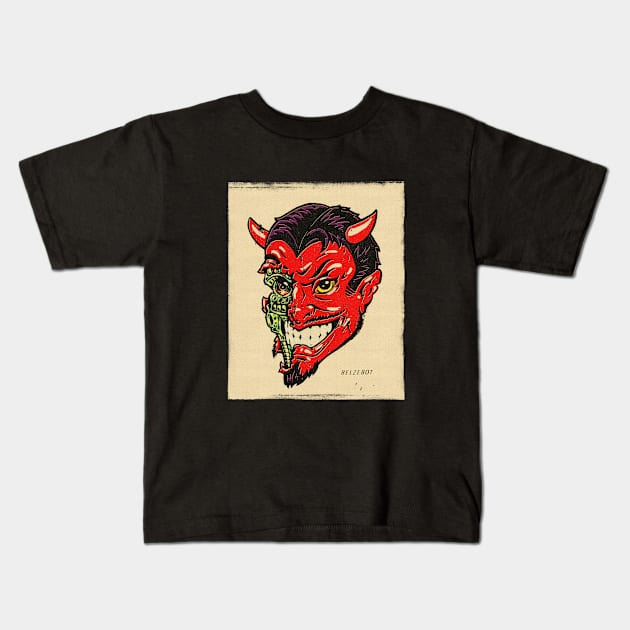 Belzebot Kids T-Shirt by Kingrocker Clothing